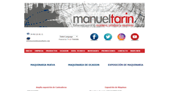 Desktop Screenshot of manueltarin.com